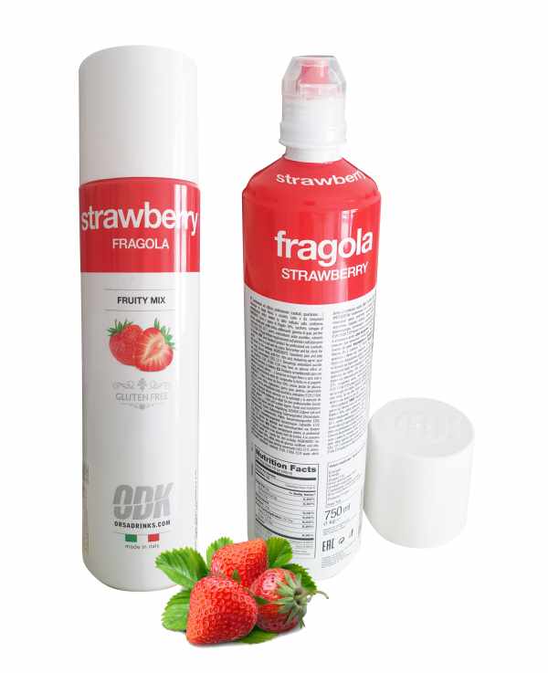 Sirup - sinh tố - Sauce trái cây STRAWBERRY - Bình 1Kg 